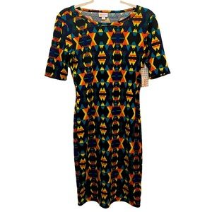 LuLaRoe Julia Dress Size XS NWT